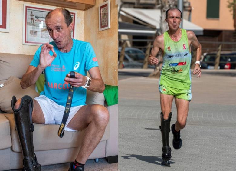 Cómo terminar 11 maratones sin la pierna derecha