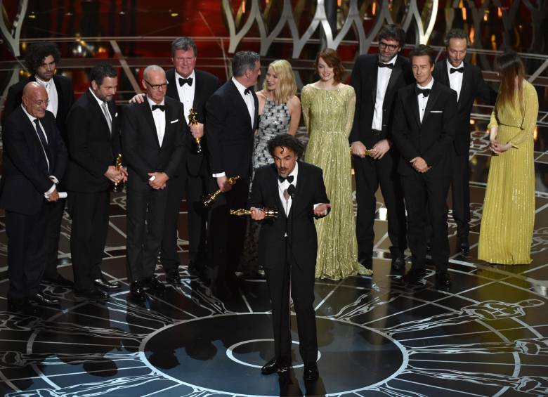 Birdman se llevó cuatro premios, dos de los más importantes: mejor película y director. FOTO AP