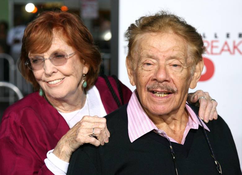  Anne Meara y Jerry Stiller . FOTO AFP