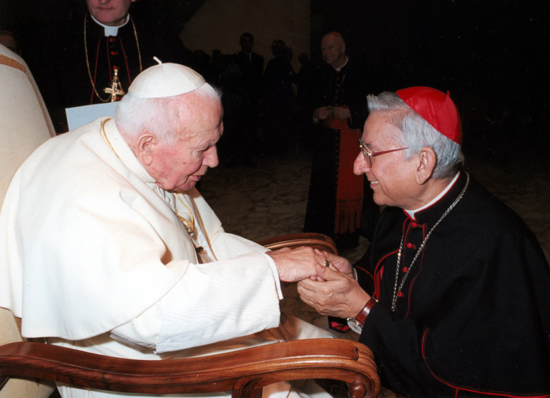 El 14 de abril de 2000, Darío Castrillón fue nombrado por el papa Juan Pablo II Presidente de la Comisión Pontificia Ecclesia Dei, comisión de la Curia Romana creada en 1988. FOTO cortesía 