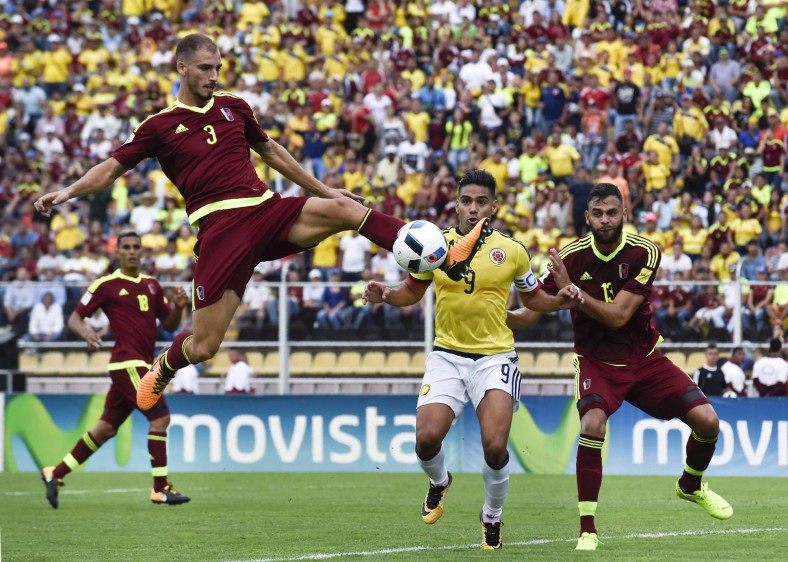 El Tigre ajusta cerca de cuatro años sin marcar gol con Colombia en juegos oficiales. FOTO AFP