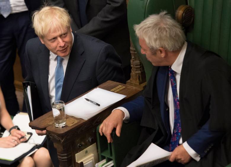 El primer ministro británico, Boris Johnson. FOTO AFP.