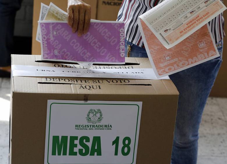 Radiografía de la influencia de senadores y representantes en las subregiones de Antioquia. Foto de las elecciones de Alcaldías y Gobernaciones en Antioquia. FOTO HENRY AGUDELO