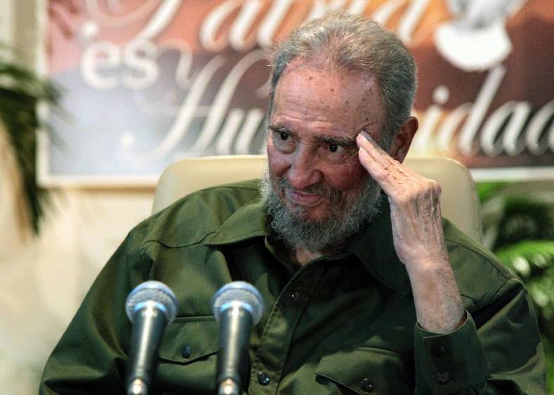 Tuit prmonitorio de Fidel Castro se vuelve viral. FOTO AFP
