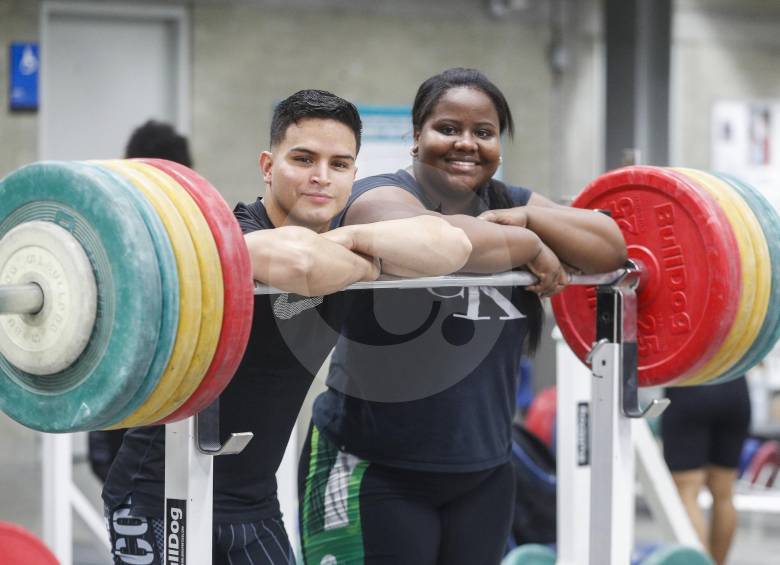 Luis Fernando Higuita y Angie ChaverraFOTO Manuel Saldarriaga