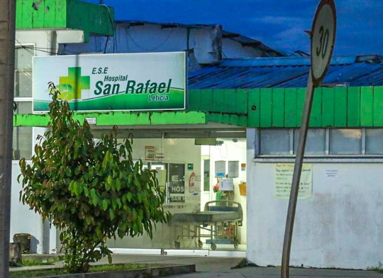 El hospital San Rafael de Leticia está intervenido por la Superintendencia de Salud desde hace tres semanas. FOTO Cortesía Supersalud