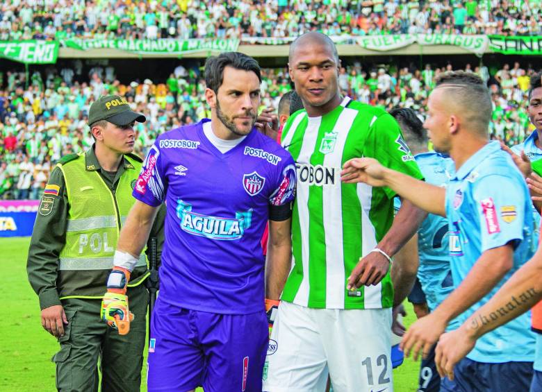 El gol de Borja con el que el verde emprendió el camino de la segunda Libertadores. Foto Juan A. Sánchez
