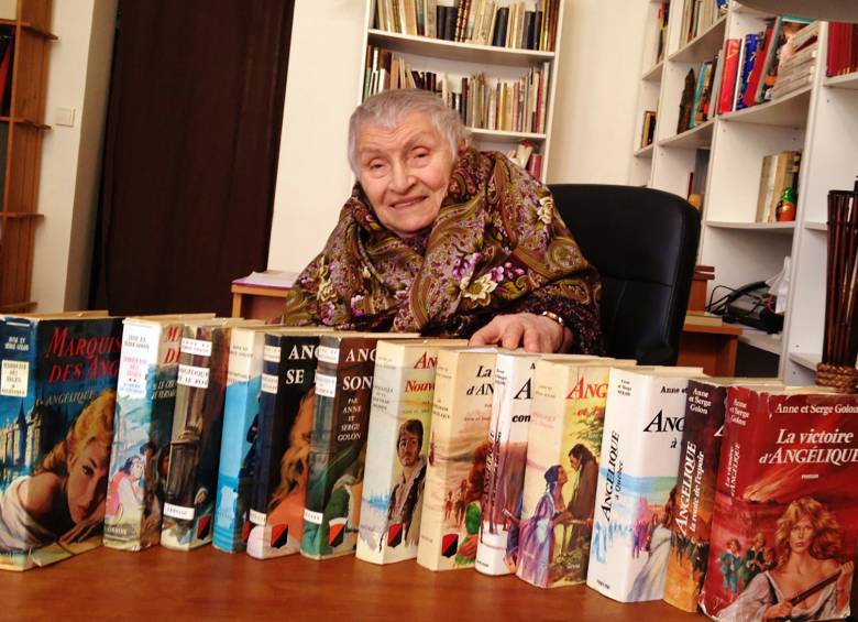 La escritora murió a los 95 años en Versalles. FOTO AFP