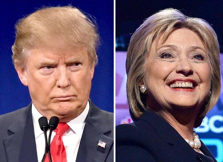 Donald Trump sigue su marcha triunfal hacia la nominación presidencial republicana en Estados Unidos y se acerca a la candidata demócrata, Hillary Clinton. FOTO AFP