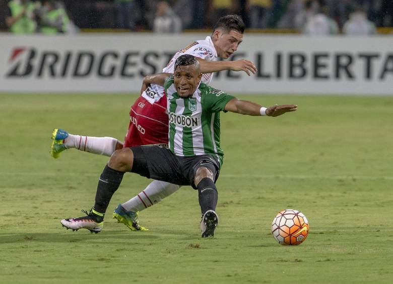 Imágenes de la serie entre Nacional y Huracán en los octavos de final de la Copa Libertadores 2016, última vez que ambos se enfrentaron. FOTO ARCHIVO JUAN ANTONIO SÁNCHEZ