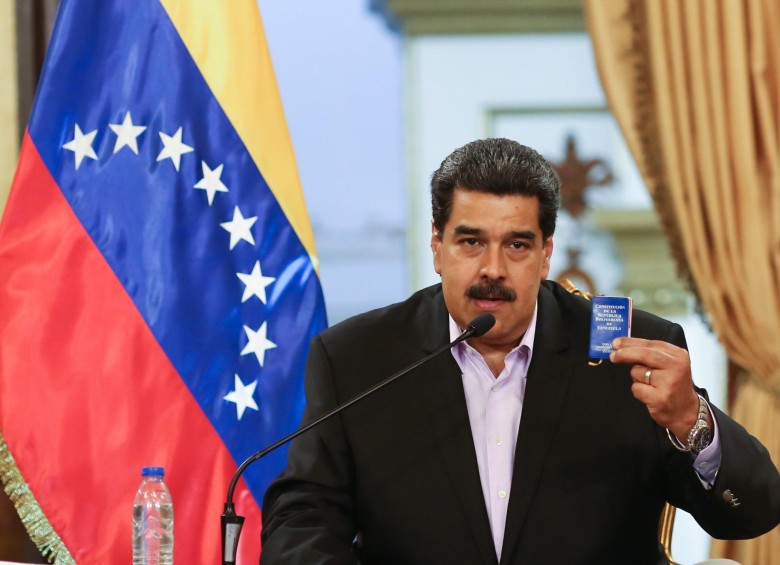 Nicolás Maduro, mandatario de Venezuela. FOTO: EFE
