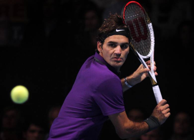 El suizo Roger Federer anunció que estará en el Abierto de Australia. FOTO COLPRENSA 