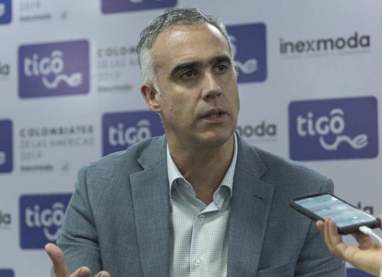 Marcelo Cataldo, presidente de Tigo Une, expresó el apoyo de la compañía a esta crisis. Foto: Andrés Camilo Suárez Echeverry