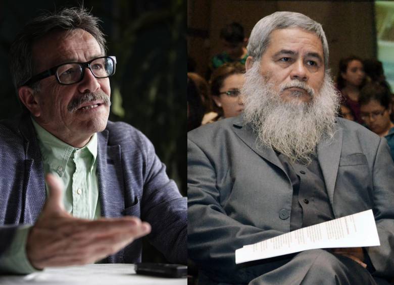 Felipe Torres y Francisco Galán, exmiembros del Eln, son ahora promotores de paz. FOTO: Colprensa