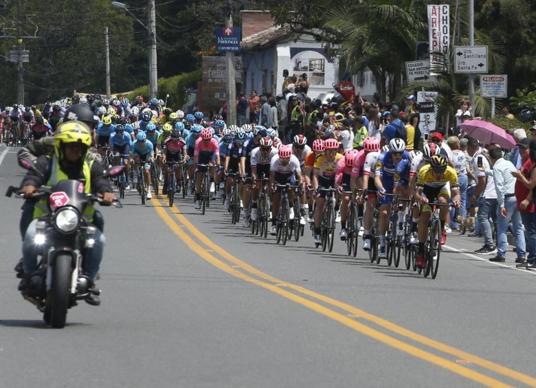 Segunda etapa del Tour Colombia 2.1 en la que participan 28 equipos. FOTOS JUAN ANTONIO SÁNCHEZ, MANUEL SALDARRIAGA Y JUAN DAVID ÚSUGA