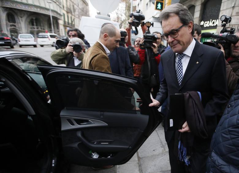 El presidente en funciones de Cataluña, Artur Mas, no podría continuar con su plan soberanista. FOTO Reuters