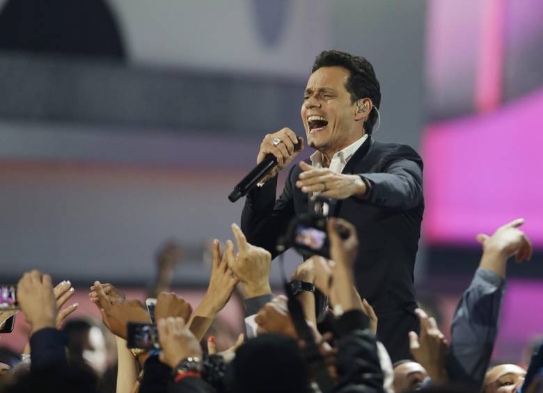 Marc Anthony recibirá este homenaje previo a la ceremonia de los Latin Grammy. FOTO AP