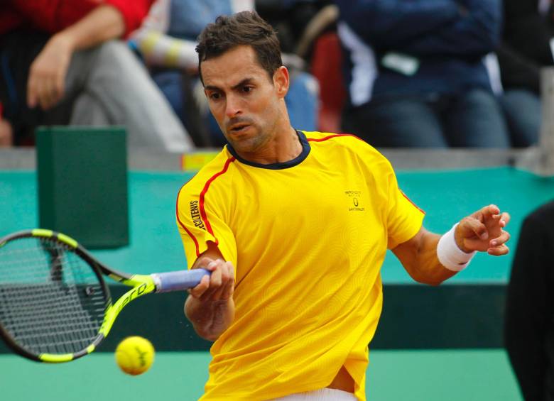 Tras la polémica actuación en Chile, la mejor raqueta del país encaminará su trabajo a recuperar casillas en el ranquin. FOTO AFP 