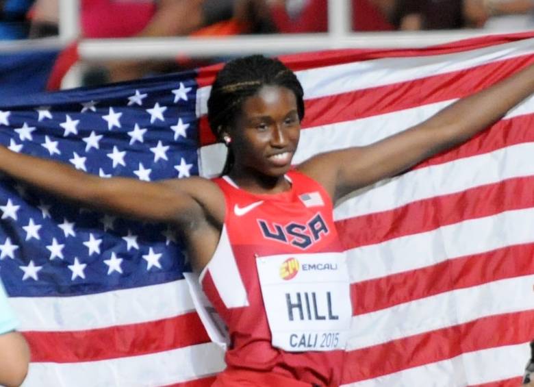 Estados Unidos, con ocho medallas de oro, cinco de plata y seis de bronce, se coronó campeón del IX Mundial de Atletismo de Jóvenes en Cali. FOTO COLPRENSA