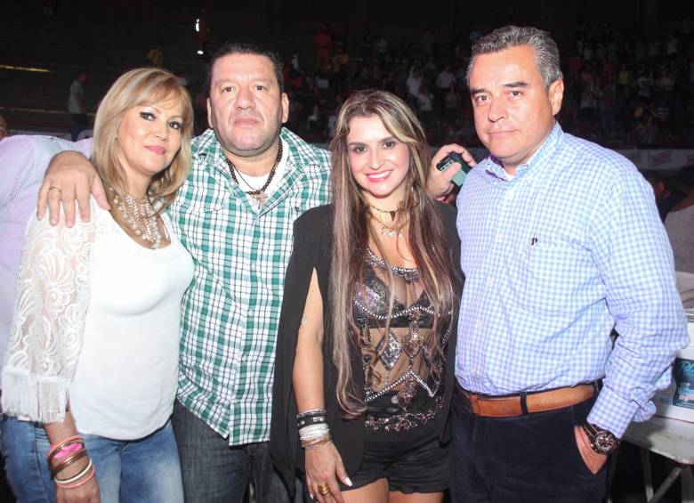 Astrid Bravo, Mario Rendón, Luz Marina Panesso y Juan Humberto Restrepo. Foto Cámara Lúcida.