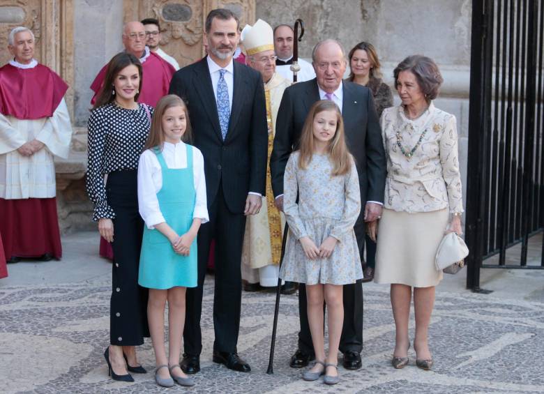 Esta es una de las fotos que lograron los medios de comunicación después del altercado. FOTO: Reuters 