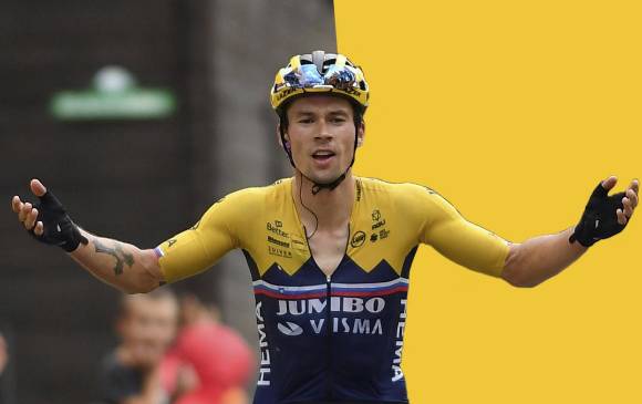 Primoz Roglic llegó ayer a su vivictoria 40 como profesional. FOTO AFP