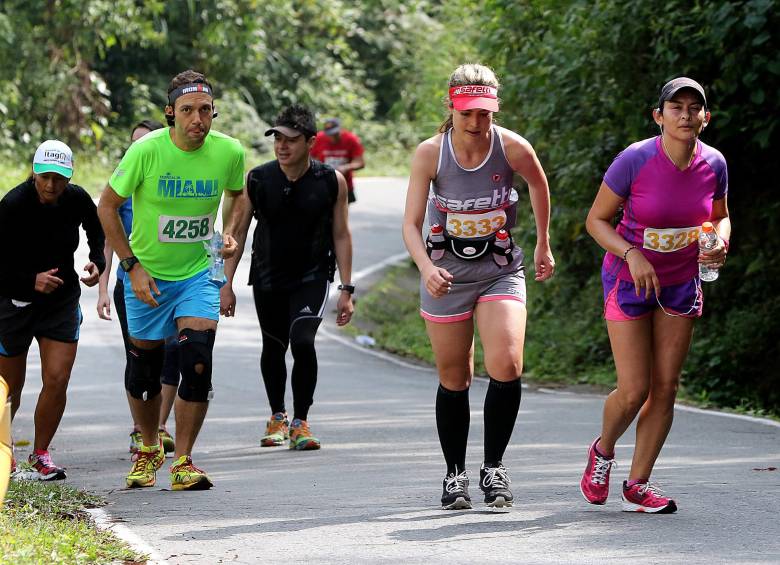 La subida a La Catedral convocó 600 atletas. FOTO julio herrera