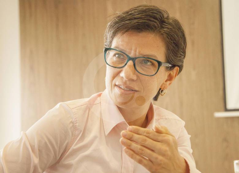 La senadora de la Alianza Verde presentó su tesis doctoral en la Universidad de Northwestern. FOTO Mario Valencia 