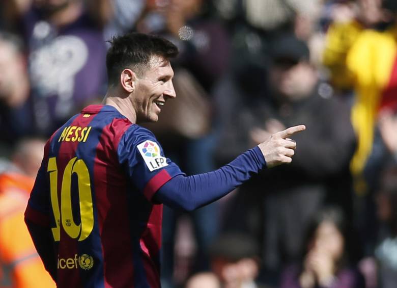 El argentino superó al exjugador del Athletic de Bilbao Telmo Zarra. FOTO REUTERS