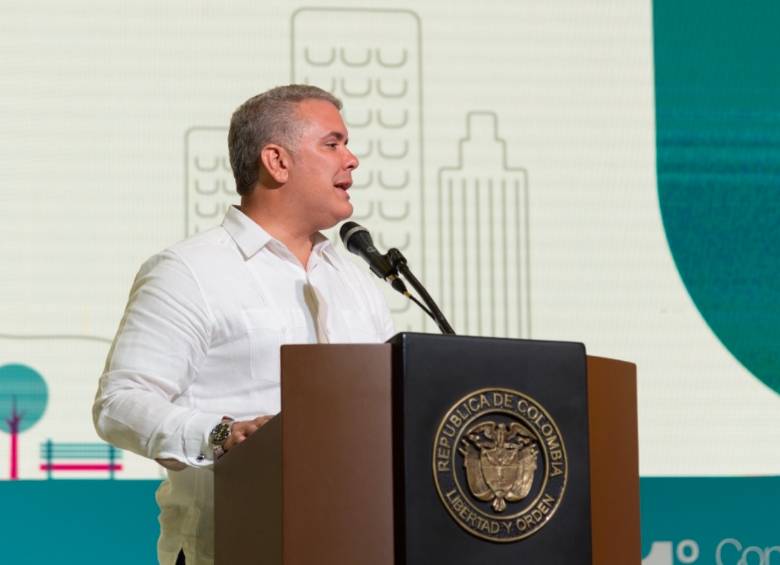 Presidente Iván Duque. FOTO PRESIDENCIA
