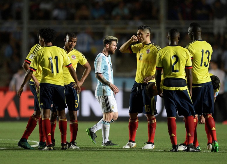 Este fue el desempeño de los jugadores de la Selección Colombia que estuvieron presentes en el campo de juego del estadio de San Juan en Argentina, en el juego ante los ‘gauchos’. FOTO AFP