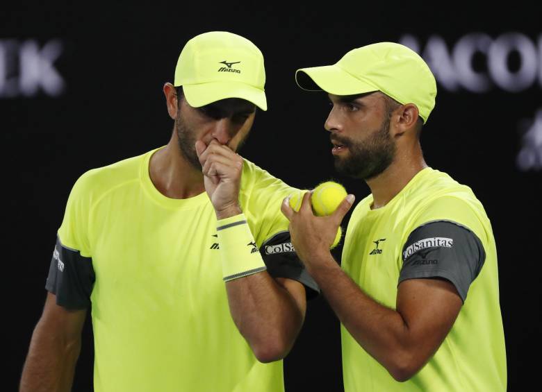 Robert Farah y Juan Sebastián Cabal, tenistas colombianos. FOTO REUTERS