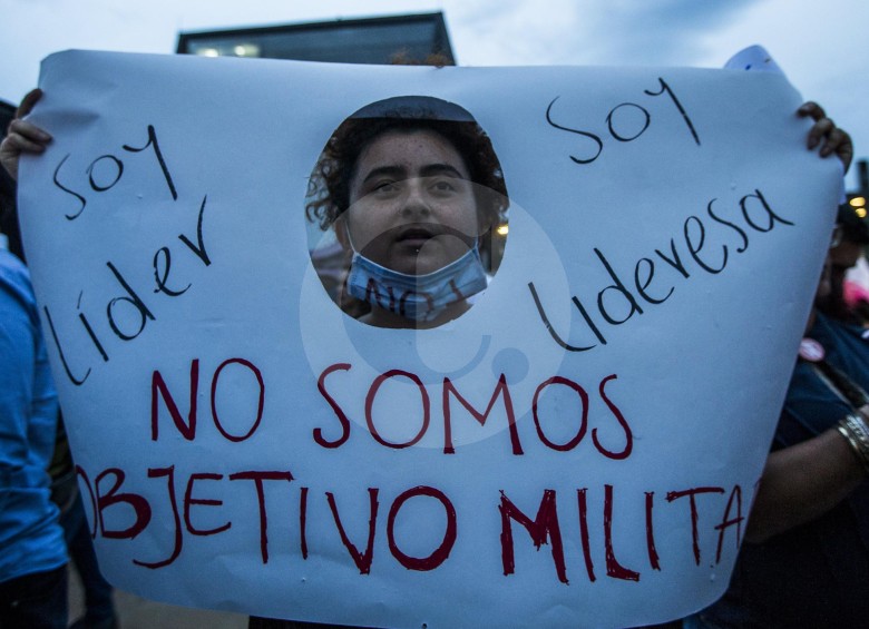 Miles de colombianos protestaron contra los asesinatos y amenazas a líderes sociales en el país. Foto: Julio César Herrera Echeverri