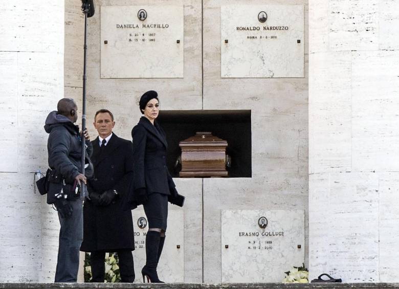 Las primeras escenas que desde ya se están grabando son en el barrio romano de Eur. FOTO AP