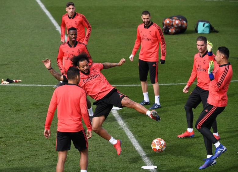 Real Madrid, actual campeón de la Champions League, acumula cinco victorias y dos derrotas en la presente edición del certamen. Ha marcado 14 goles y ha recibido 6. FOTO AFP