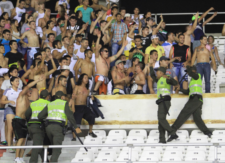 Nacional goleó a Junior en Barranquilla. FOTO COLPRENSA