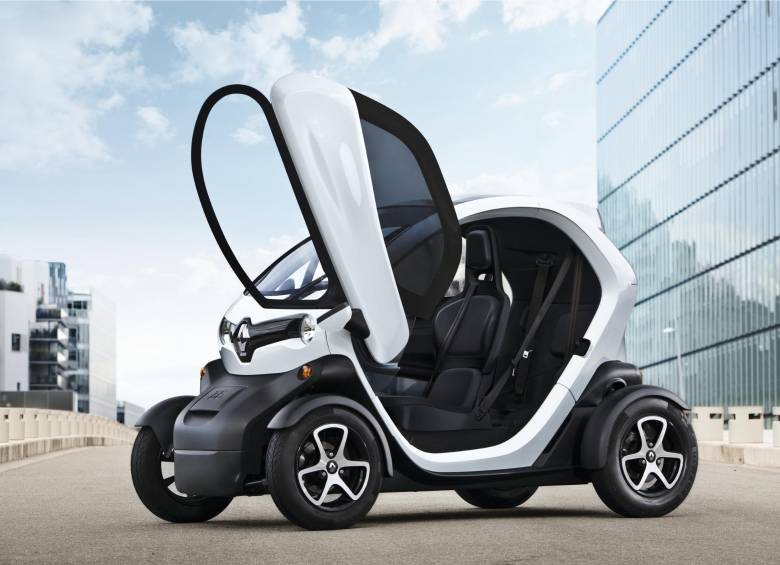 El Twizy ya es posible conseguirlo en nueve ciudades del país, apoyado por ocho talleres que le permitirán al conductor tener cubrimiento para futuros mantenimientos. FOTO cortesía renault