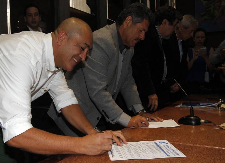 Montoya busca alianza con la Unidad Nacional. FOTO Jaime pérez