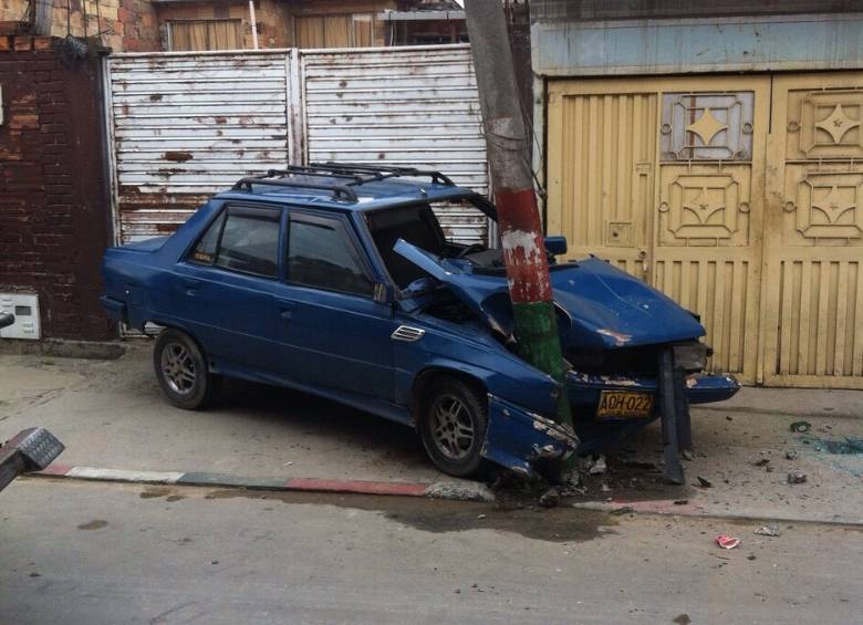  Según la comandante de la Policía de Infancia y Adolescencia, coronel Olga Salazar, el conductor emprendió la huida y poco después fue detenido. FOTO COLPRENSA
