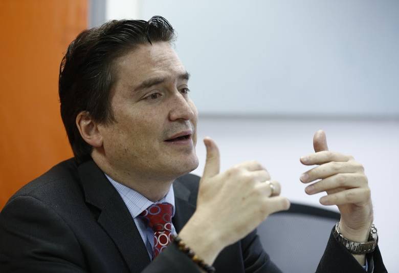 Santiago Castro Gómez, Presidente de la Asociación Bancaria de Colombia. FOTO COLPRENSA
