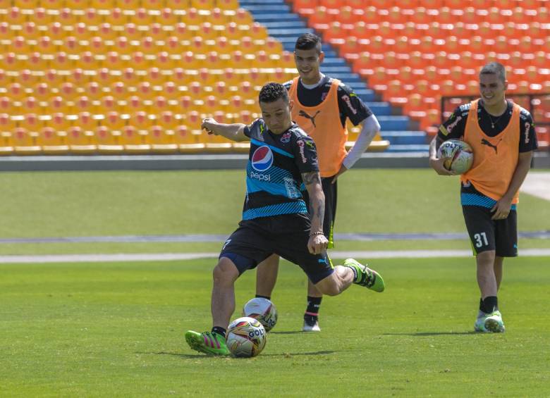 Los inicios como futbolista de Luis Carlos Arias fueron en Leones, de Rionegro, del que llegó al Medellín para debutar como profesional. FOTO Juan Antonio Sánchez