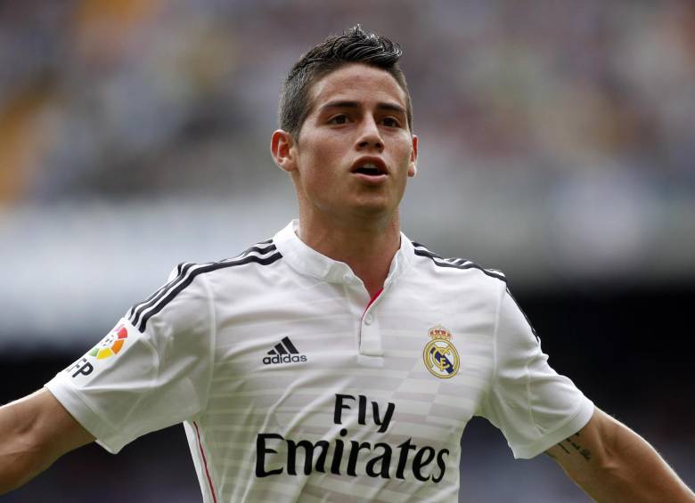 James Rodriguez es uno de los extranjeros no comunitarios en el Real Madrid. FOTO Reuters