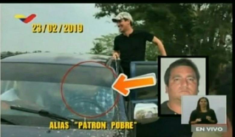 Nuevas fotos mostrarían a Guaidó en carro de “los Rastrojos”