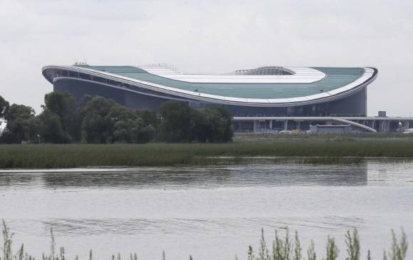 En el Kazan Arena, Colombia se enfrentará a Polonia el 24 de junio. FOTO REUTERS