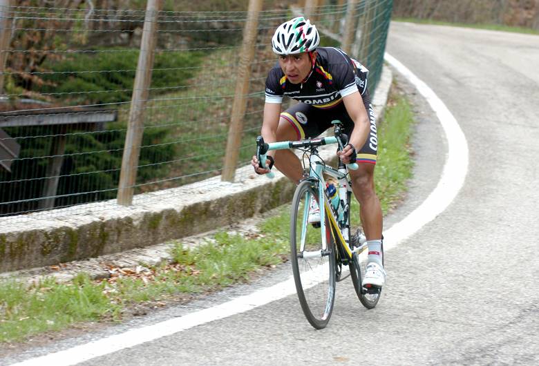 Atapuma sufrió fractura de fémur durante el pasado Tour de Francia. FOTO ARCHIVO
