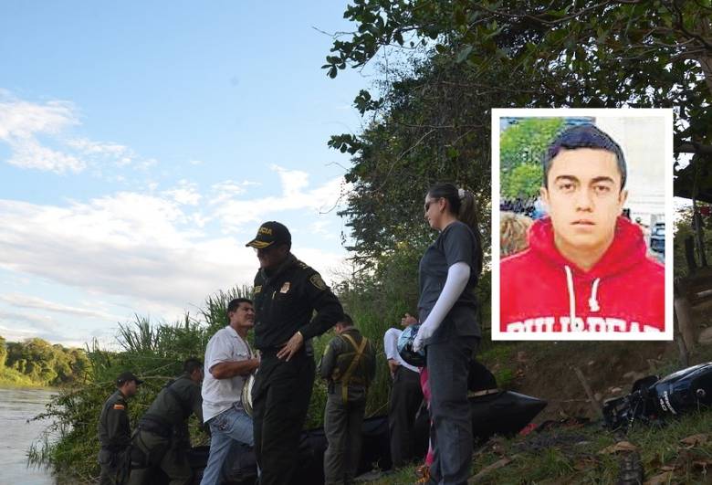 Al lugar arribó el brigadier general William Ruiz Garzón, comandante de la Policía Metropolitana de Bucaramanga, para apoyar la búsqueda de su hijo Nicolás Ruiz Chamorro. FOTO COLPRENSA