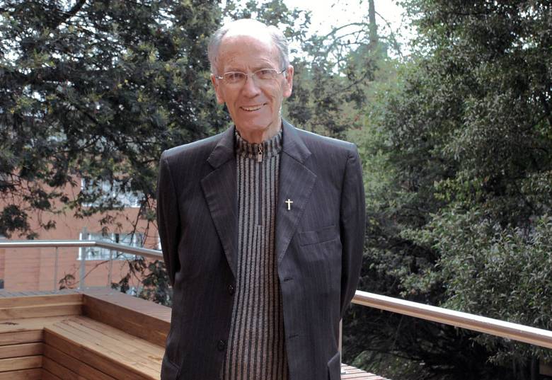 Alberto Llano falleció a los 95 años. FOTO Cortesía Pontificia Universidad Javeriana