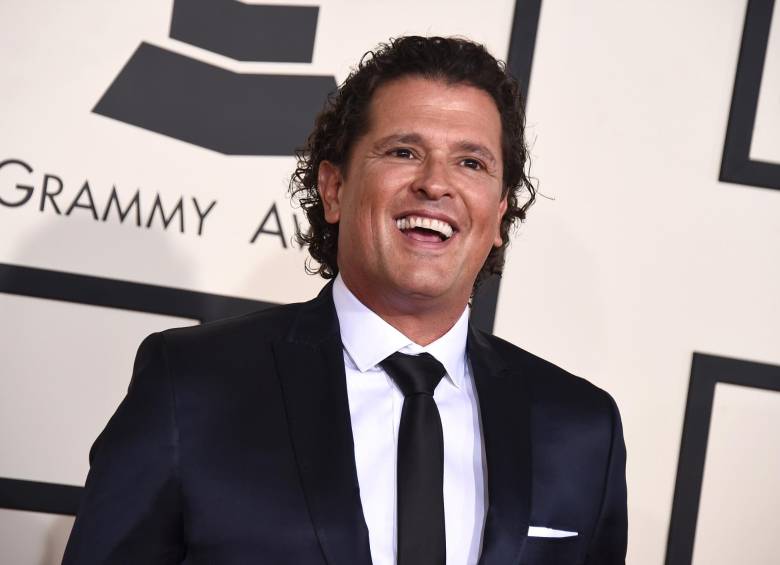 Carlos Vives fue el artista más escuchado en Colombia en 2015 para los usuarios de Spotify. FOTO AP
