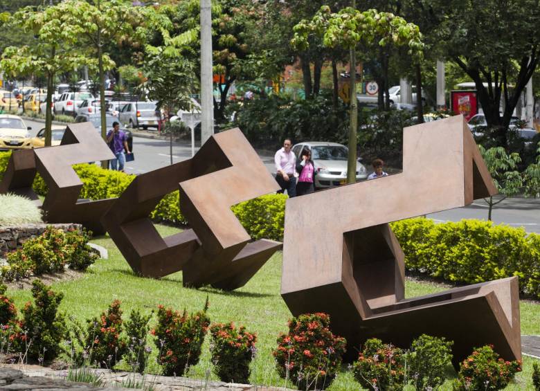 Arte al aire libre en San F. Plaza