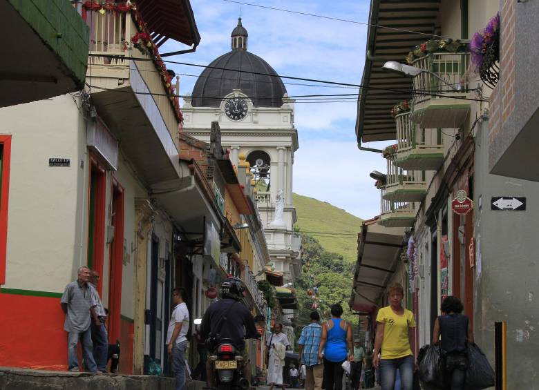 La explosión causó alarma en Titiribí. FOTO ARCHIVO